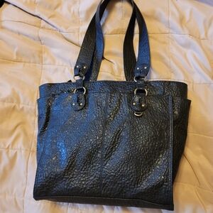 Large Rosetti Black Tote Purse NWOT